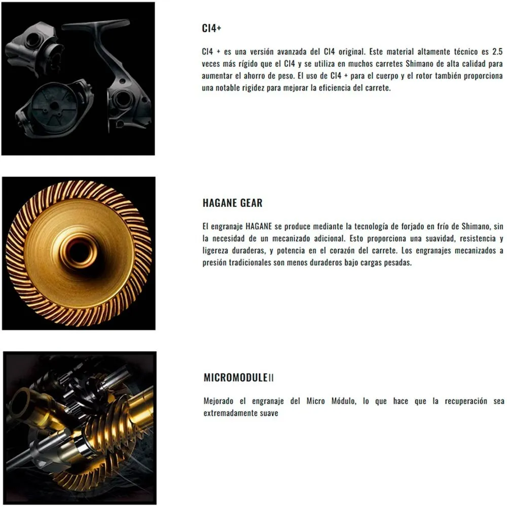 Купить Shimano Fishing VFC3000HGA спиннинговая катушка Vanford FA Black C3000HG 7ft.ru в интернет магазине Семь Футов