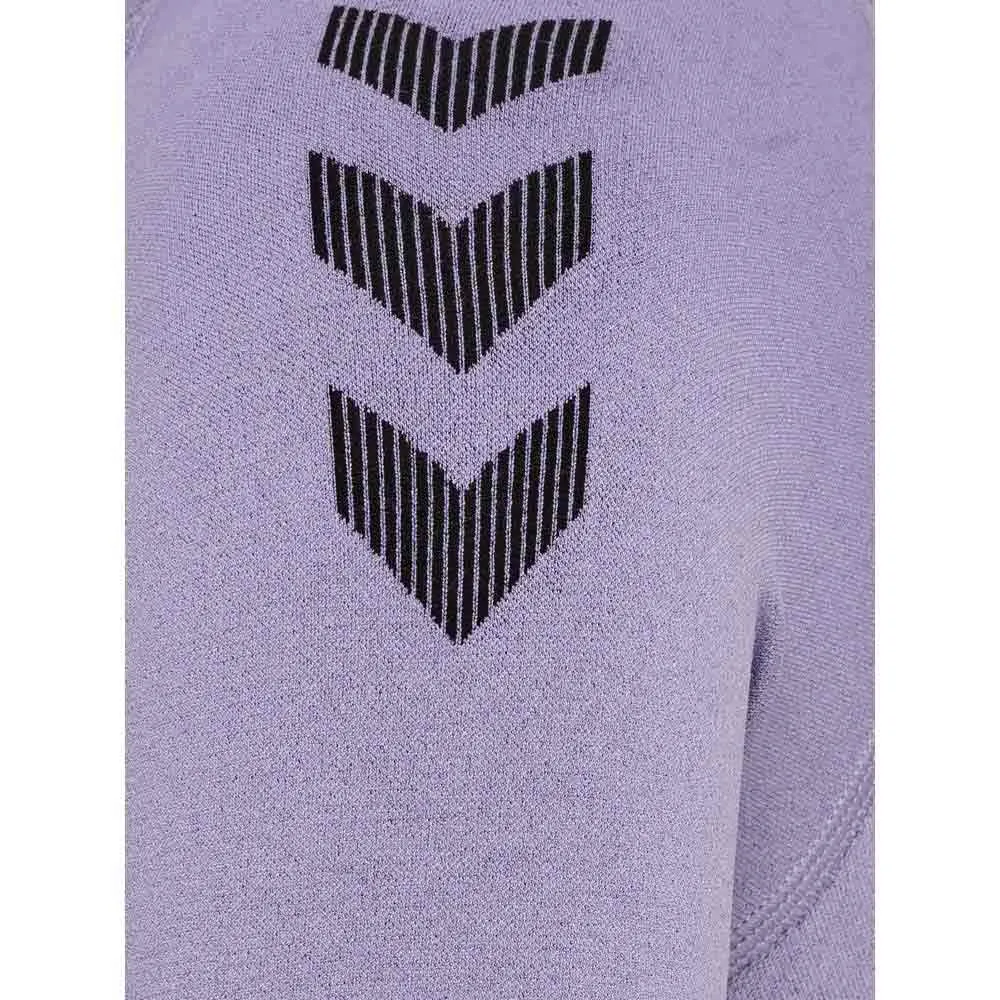 Купить Hummel 202644-3106-xs/s Базовый слой с коротким рукавом First Seamless Lavender Melange 30x25x2 XS-S 7ft.ru в интернет магазине Семь Футов