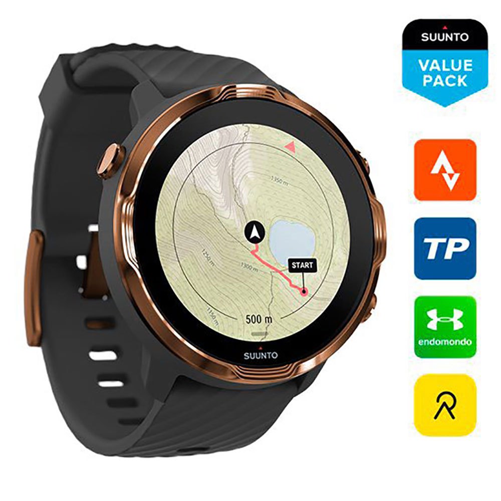 Купить Suunto SS050382000 Часы 7 Серый  Graphite / Copper 7ft.ru в интернет магазине Семь Футов