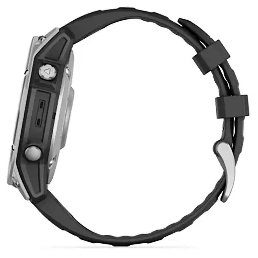 Купить Garmin 010-03025-00 Часы Fenix E 47 mm Amoled  Stainless Steel / Graphite 7ft.ru в интернет магазине Семь Футов