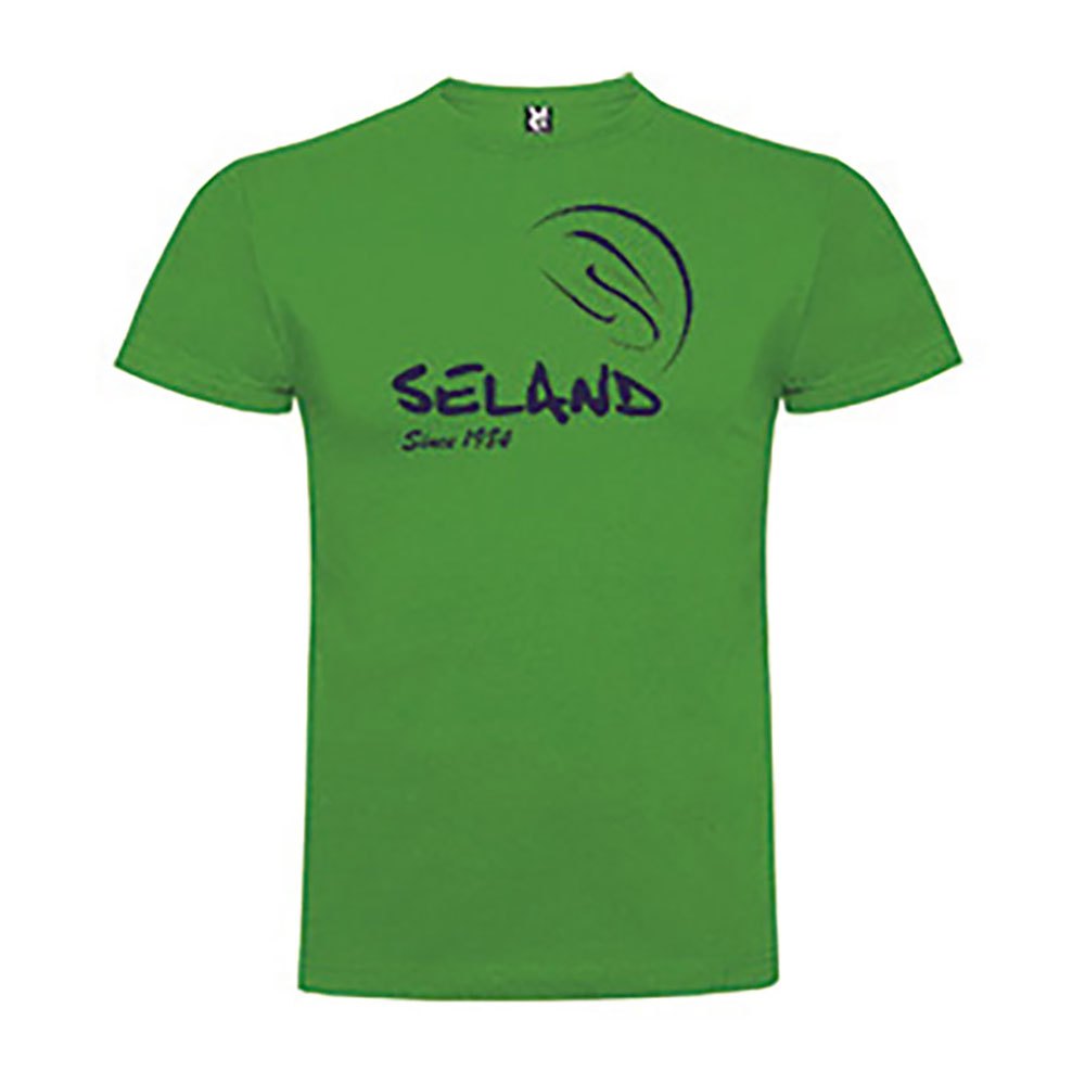 Купить Seland CAMISETA-VD-2XL Футболка с коротким рукавом Logo Зеленый Green 2XL 7ft.ru в интернет магазине Семь Футов