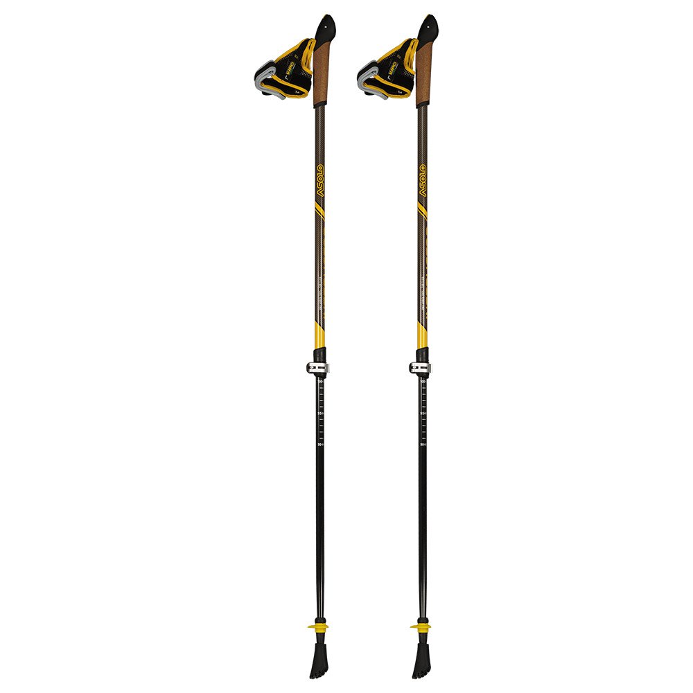 Купить Asolo A24 17 Instructor Carbon 2 DLX столбы  Yellow / Grey / Black 70-130 cm 7ft.ru в интернет магазине Семь Футов