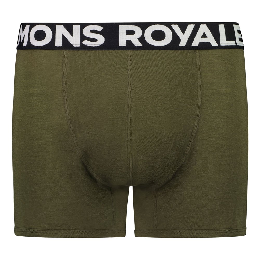 Купить Mons royale 100087-1169-299-M Боксёр Hold´em Shorty Зеленый  Dark Olive M 7ft.ru в интернет магазине Семь Футов