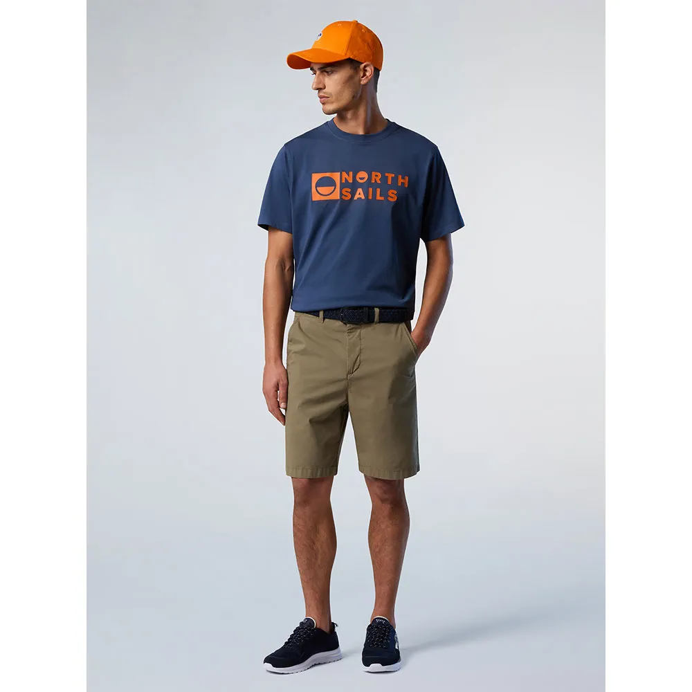 Купить North sails 693028-0787-M Футболка с коротким рукавом Graphic 693028 Голубой Dark Denim M 7ft.ru в интернет магазине Семь Футов
