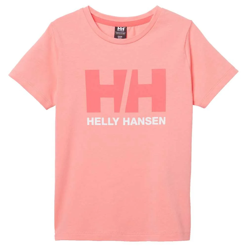 Купить Helly hansen 40455_066-2 Футболка с коротким рукавом Logo Coral Almond 22x13x5 18-24 Months 7ft.ru в интернет магазине Семь Футов