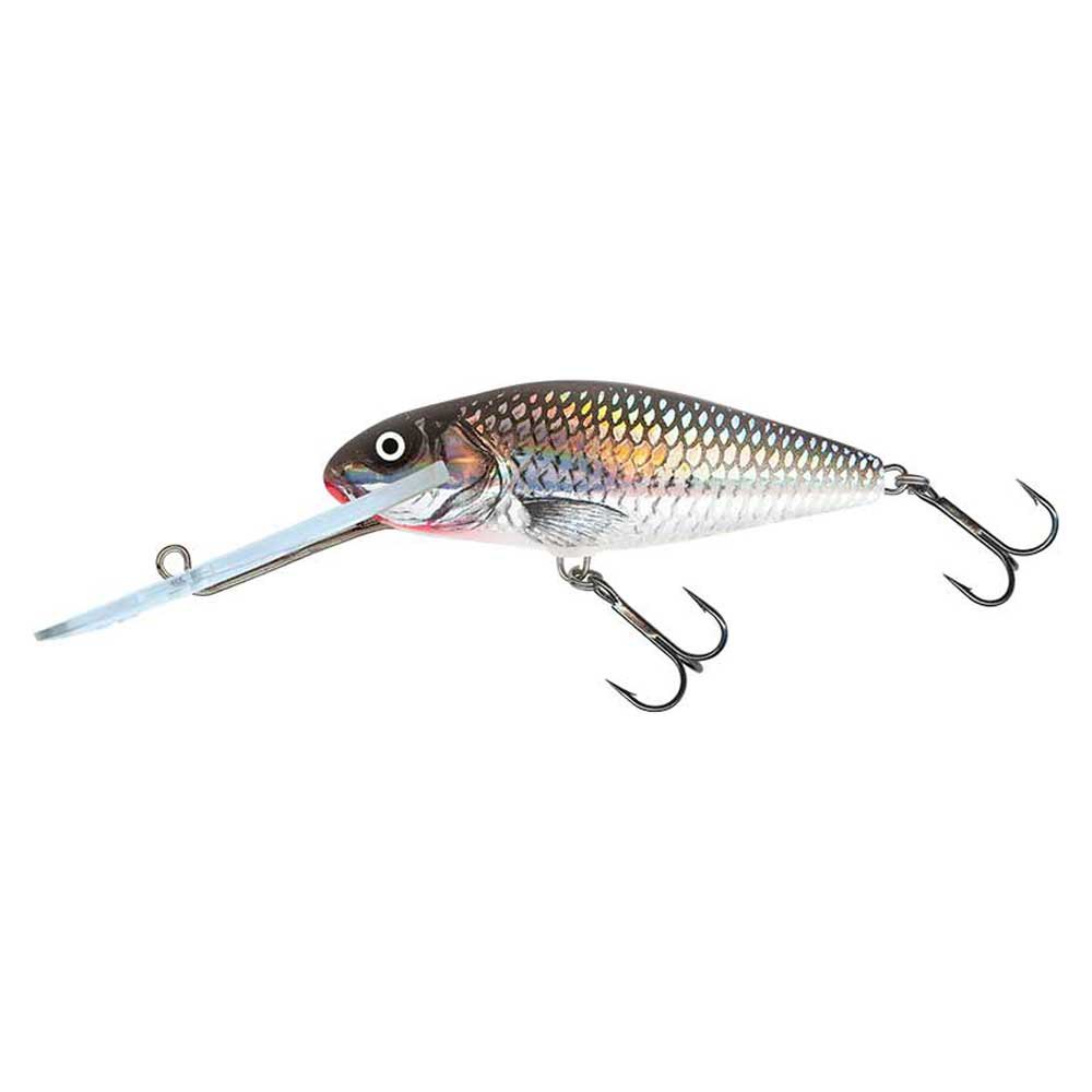 Купить Salmo QPH140-UNIT Perch Super Deep Runner Пескарь 80 mm 14g  Yellow Red Tiger 7ft.ru в интернет магазине Семь Футов