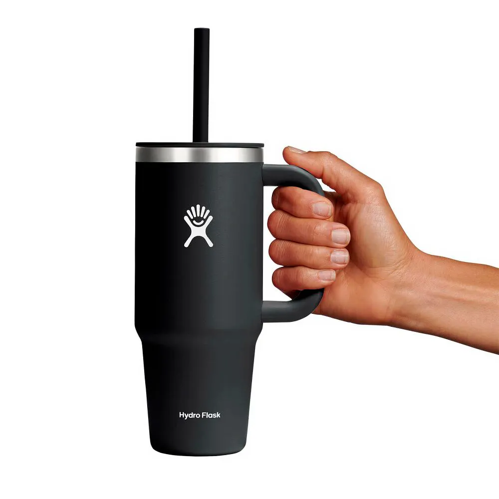 Купить Hydro flask tt24pscc001 термокружка Travel Tumbler Clear-24 Oz Black 20x10x10 7ft.ru в интернет магазине Семь Футов