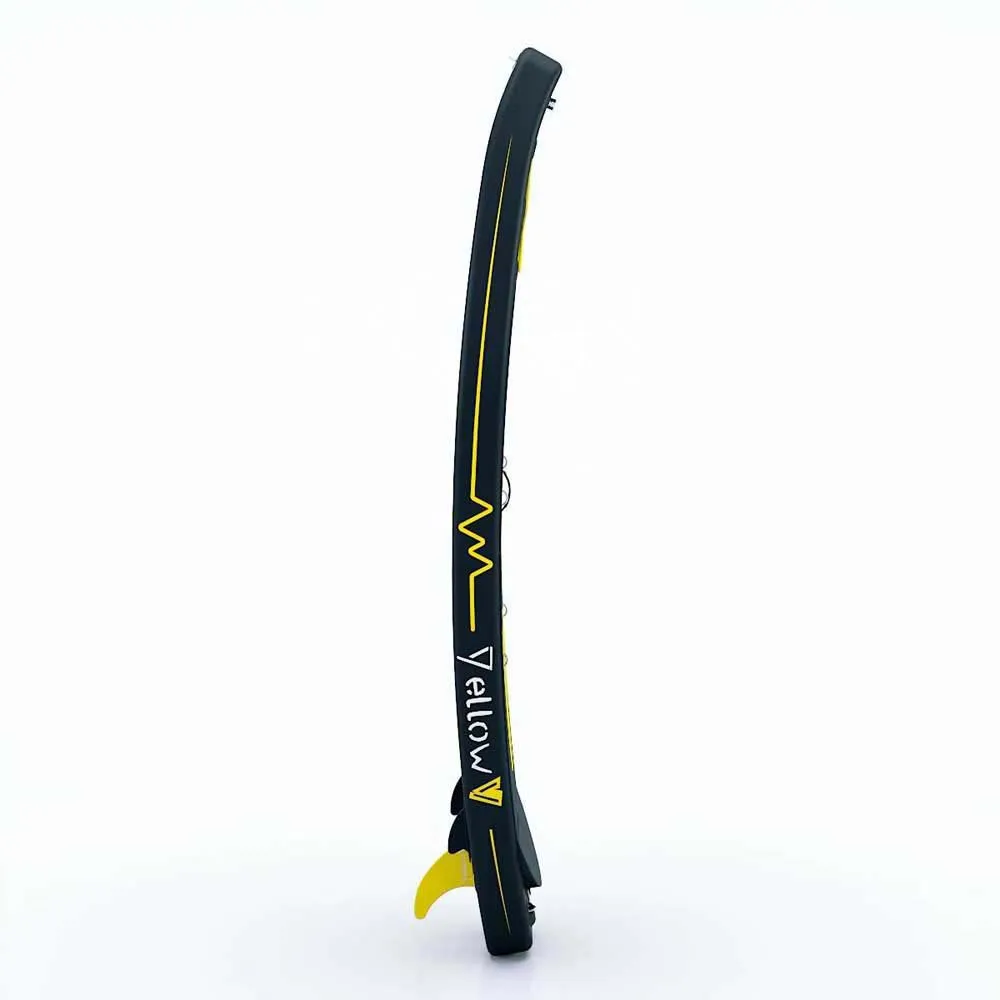 Купить YellowV yvsup09 Надувной комплект для падлбординга Heartbeat 9´0´´ Black / Yellow 90x50x30 274.3 cm 7ft.ru в интернет магазине Семь Футов