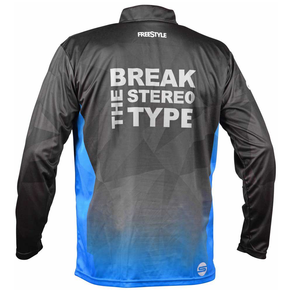 Купить SPRO 007192-00300-00000-00 Толстовка Толстовка Freestyle Team Черный Black / Blue L 7ft.ru в интернет магазине Семь Футов