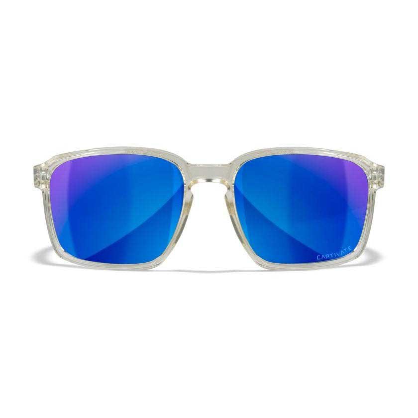 Купить Wiley x AC6ALF09-UNIT поляризованные солнцезащитные очки Alfa Blue Mirror / Grey / Gloss Clear Crystal 7ft.ru в интернет магазине Семь Футов