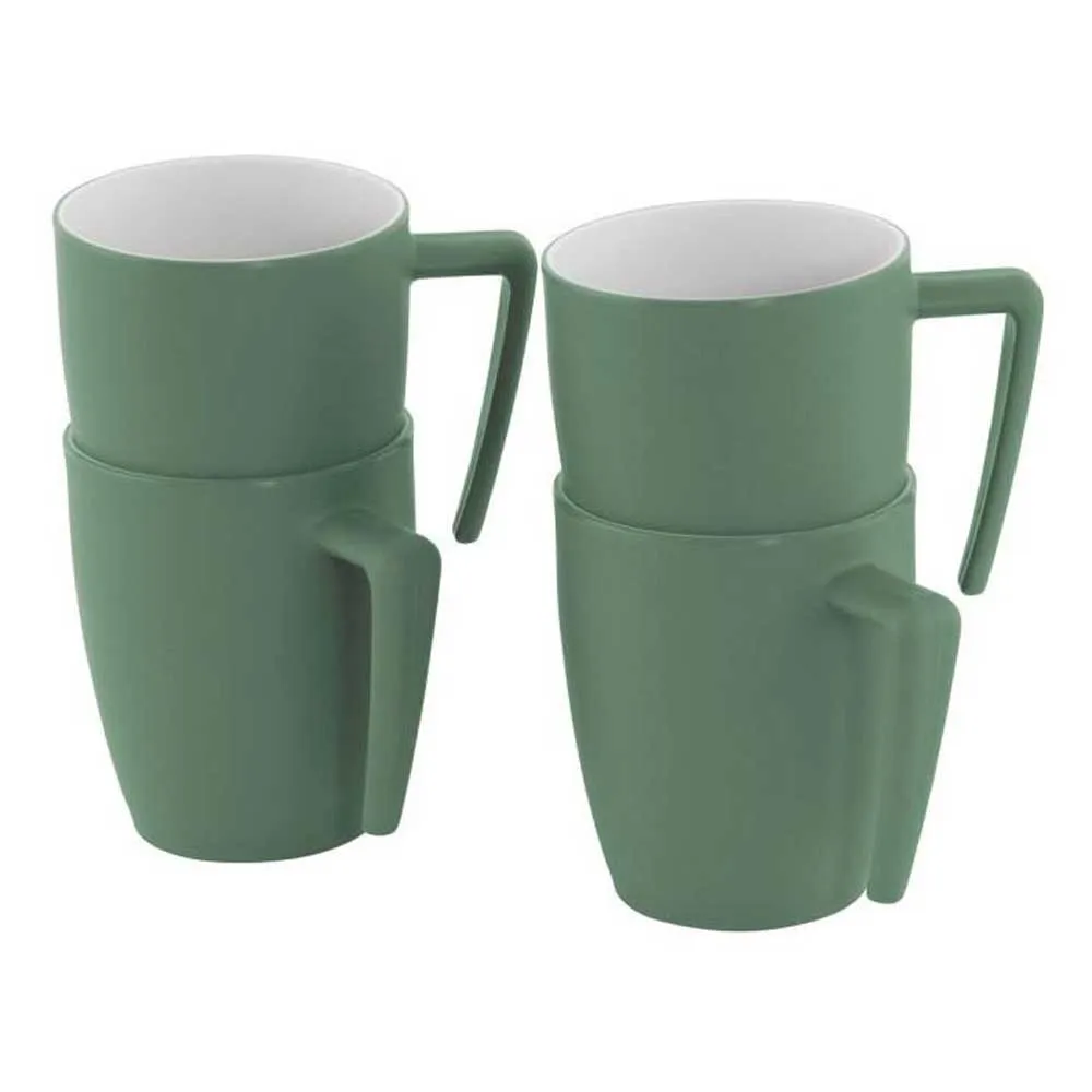 Купить Outwell 651257 Набор кружек Gala  Shadow Green 7ft.ru в интернет магазине Семь Футов