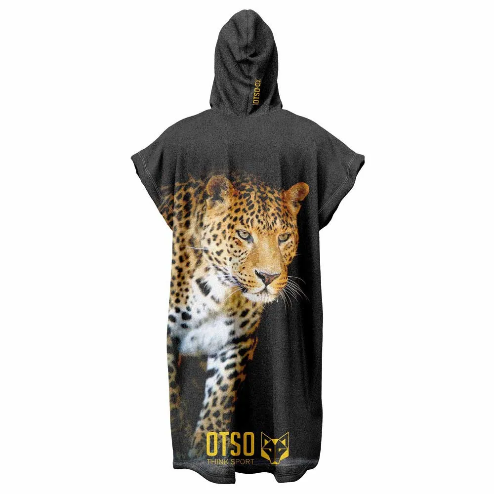 Купить Otso SWPN-LEOPARD25-AD Пончо Leopard  Black / Leopard 7ft.ru в интернет магазине Семь Футов