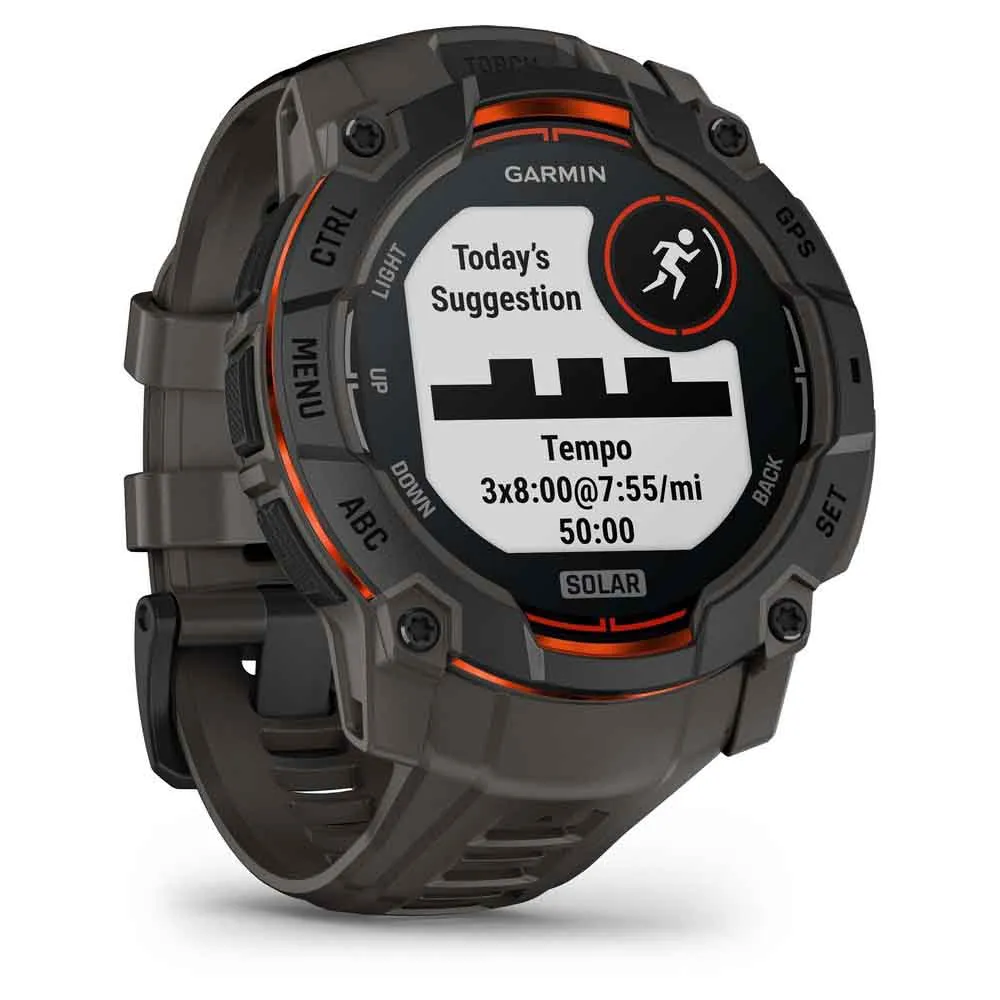 Купить Garmin 010-02935-00 Часы Instinct 3 50 mm Solar Черный  Black / Carbon 7ft.ru в интернет магазине Семь Футов