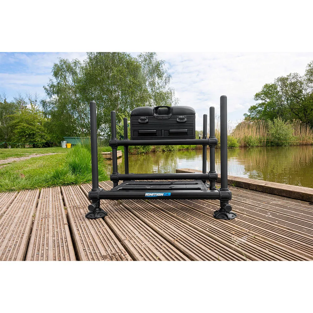 Купить Preston innovations p0120038 ящик сиденья Ignition SL Black 100x80x40 55 x 38 x 64 cm 7ft.ru в интернет магазине Семь Футов
