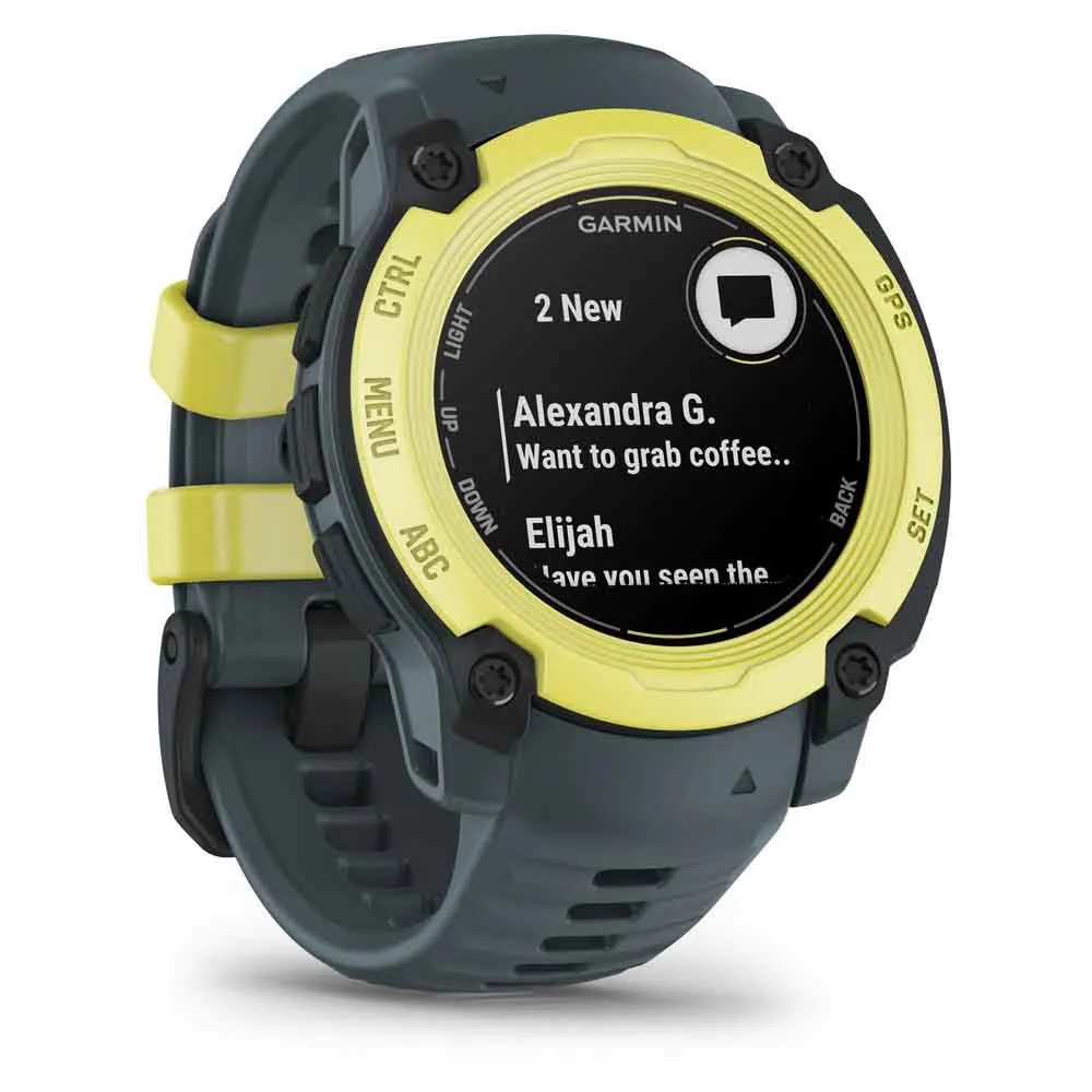 Купить Garmin 010-02932-01 Часы Instinct E 40 mm  Yellow / Grey 7ft.ru в интернет магазине Семь Футов