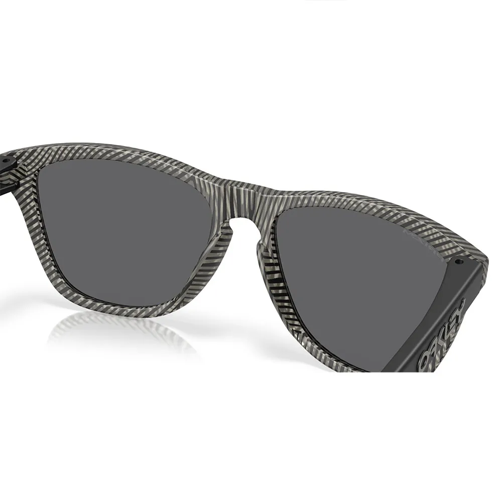 Купить Oakley OO9013-M055 Солнцезащитные очки Frogskins Matte Grey Ink Fingerprint Prizm Black/CAT3 7ft.ru в интернет магазине Семь Футов