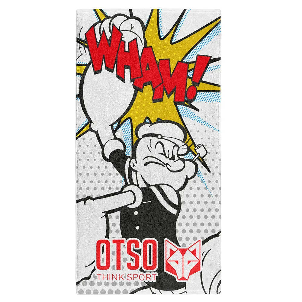 Купить Otso T15075-POPEYEPOPART24-USZ Полотенце из микрофибры Popeye Pop Art Multicolour 7ft.ru в интернет магазине Семь Футов