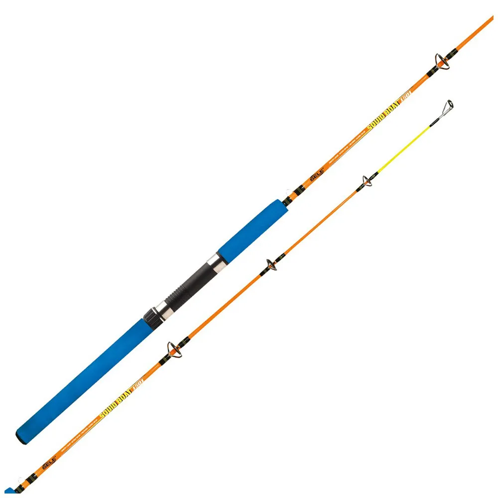 Купить Sele 224115 донная удочка Squid Boat  Yellow / Blue 1.50 m 7ft.ru в интернет магазине Семь Футов