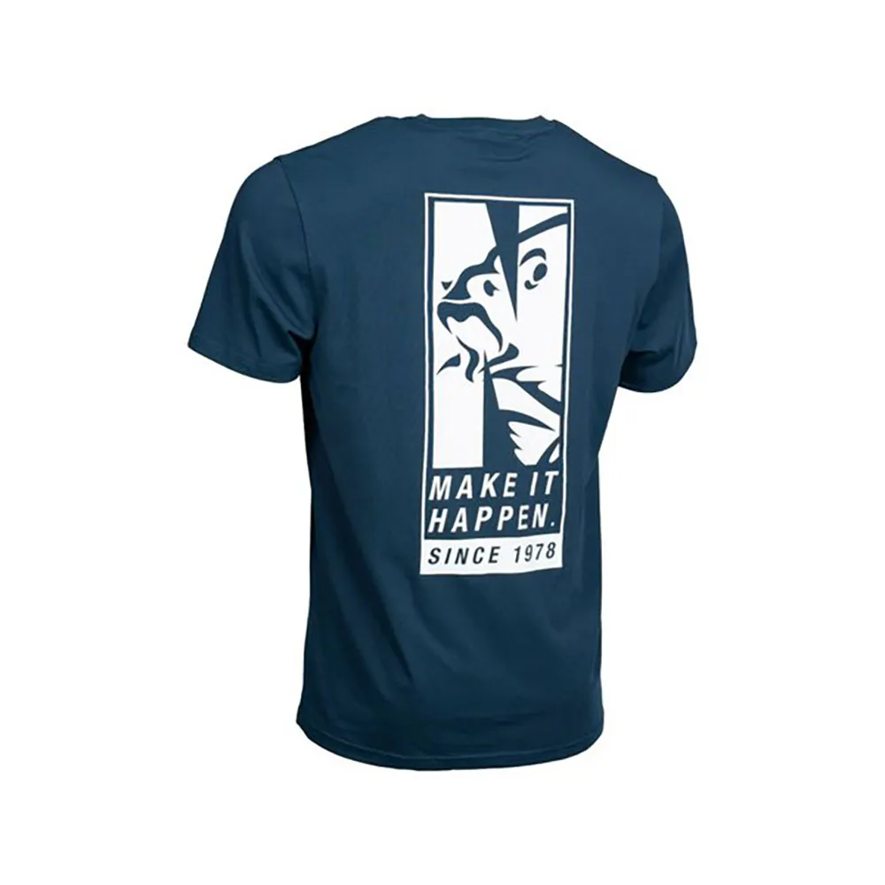 Купить Nash c2199 Футболка с коротким рукавом Make It Happen Since 1978 Navy Blue 30x20x5 7ft.ru в интернет магазине Семь Футов