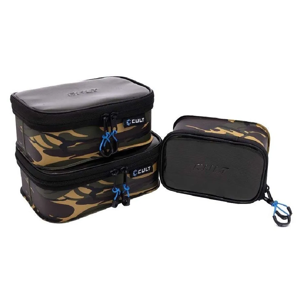 Купить Cult tackle CUL70 Чехол EVA 125  Camo 21 x 14.5 x 7.5 cm 7ft.ru в интернет магазине Семь Футов