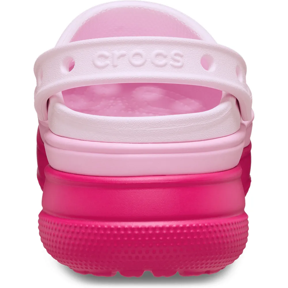 Купить Crocs 211355-6zq-m6w8 Деревянные башмаки Classic Stacked Dragonfruit 35x25x15 EU 38 7ft.ru в интернет магазине Семь Футов