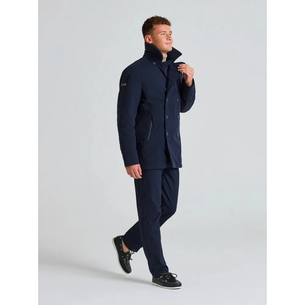 Купить Slam A101008S00-W13-XL Пальто Dock  Dark Navy XL 7ft.ru в интернет магазине Семь Футов