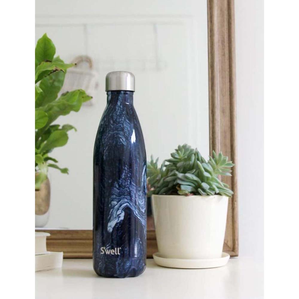 Купить Swell 10025-H20-60840EU Azurite Marble 750ml Термос  Navy 7ft.ru в интернет магазине Семь Футов