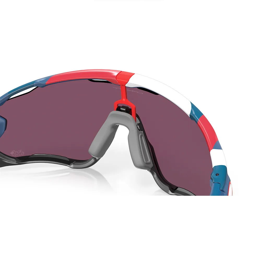 Купить Oakley OO9290-6431 Солнцезащитные очки Jawbreaker Prizm Road Голубой TDF Poseidon Prizm Road Black/CAT3 7ft.ru в интернет магазине Семь Футов