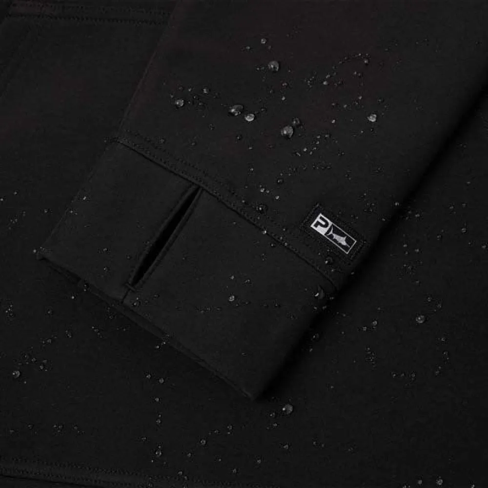 Купить Pelagic 1061223002-BLK-M Толстовка с капюшоном Upwell Po Softshell Icon Black M 7ft.ru в интернет магазине Семь Футов