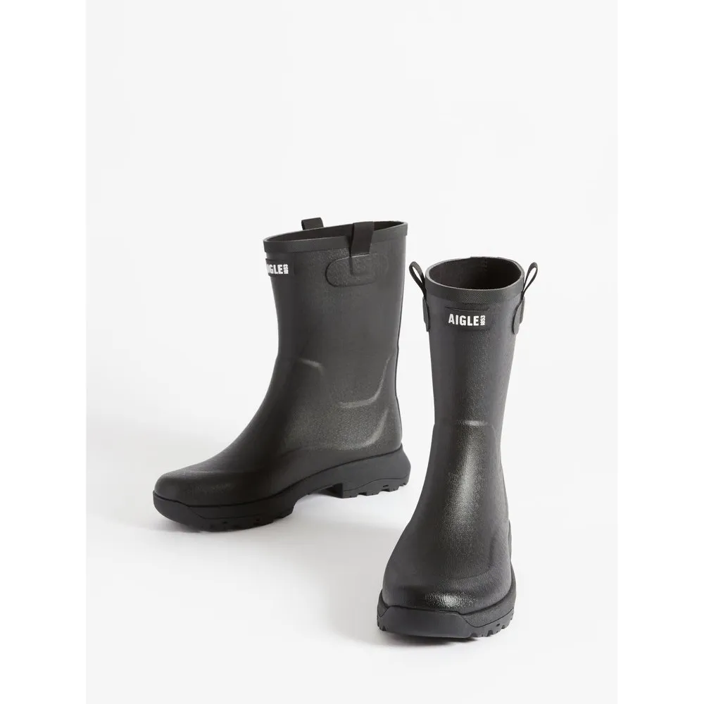 Купить Aigle s0615-39 дождевые сапоги Alya Black 40x35x15 EU 39 7ft.ru в интернет магазине Семь Футов