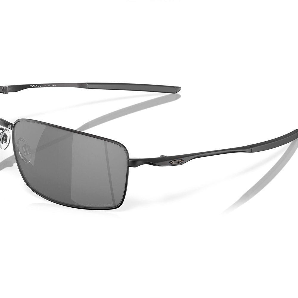 Купить Oakley OO4075-05 в квадрате Wire Поляризованные Очки Matte Black Black Iridium Polarized/CAT3 7ft.ru в интернет магазине Семь Футов