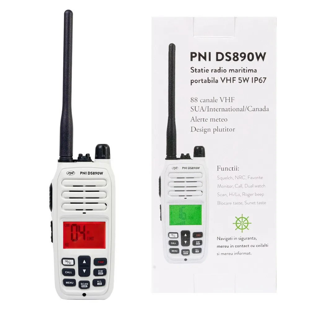 Купить PNI pni-ds890w портативная радиостанция DS890W White 18x25x8 7ft.ru в интернет магазине Семь Футов