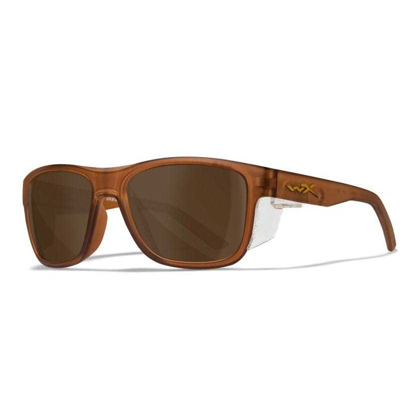 Купить Wiley x AC6OVN02-UNIT поляризованные солнцезащитные очки Ovation Brown / Matte Rootbeer 7ft.ru в интернет магазине Семь Футов