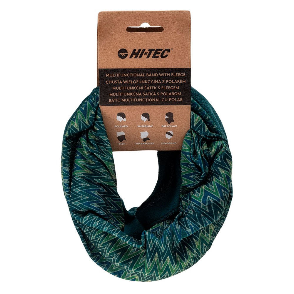 Купить HI-TEC M000143912-ONESIZE Шарф-хомут Rine Зеленый  Lofty Mountains / Deep Teal 7ft.ru в интернет магазине Семь Футов