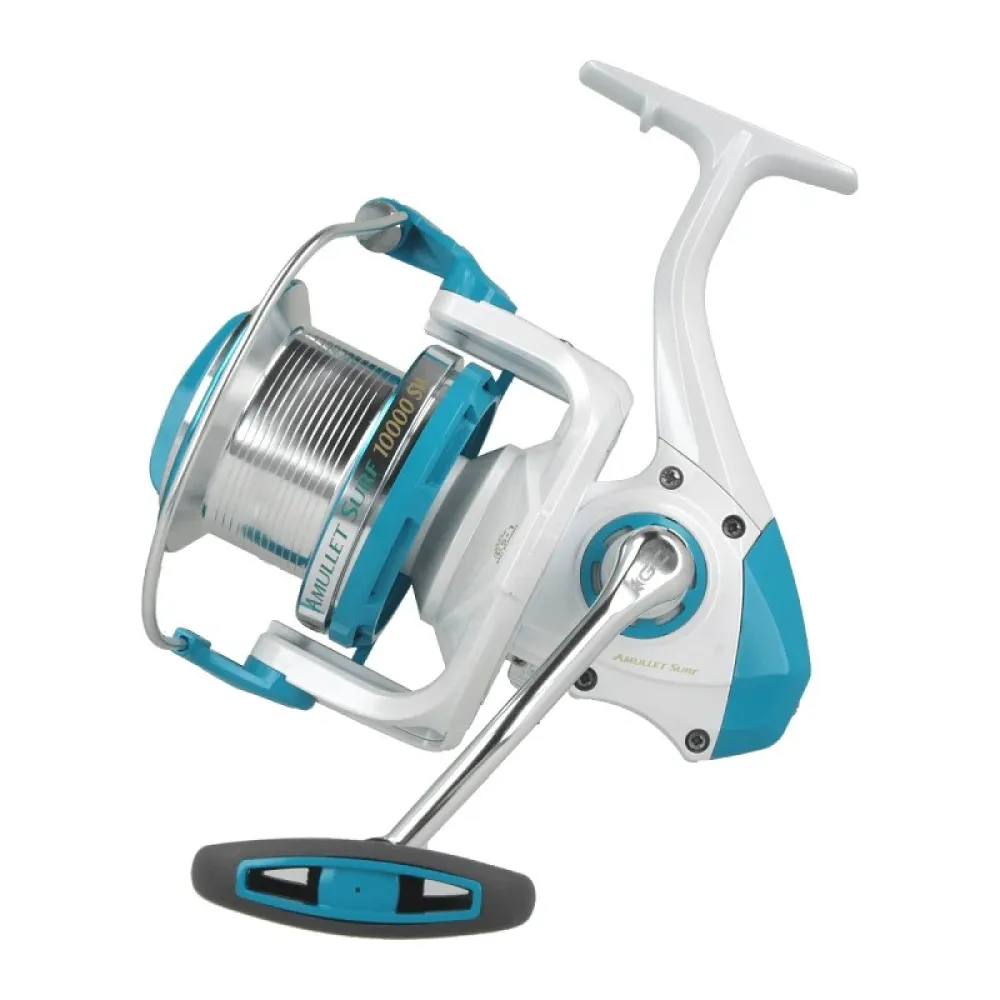 Купить Golden catch 1039060 Катушка для серфинга Ammulet White / Light Blue 20x20x15 10000SW 7ft.ru в интернет магазине Семь Футов