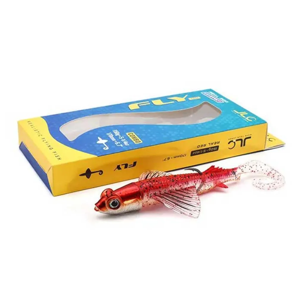 Купить JLC jlcf180rr Мягкий приманка Fly 180g Red 10x7x5 7ft.ru в интернет магазине Семь Футов