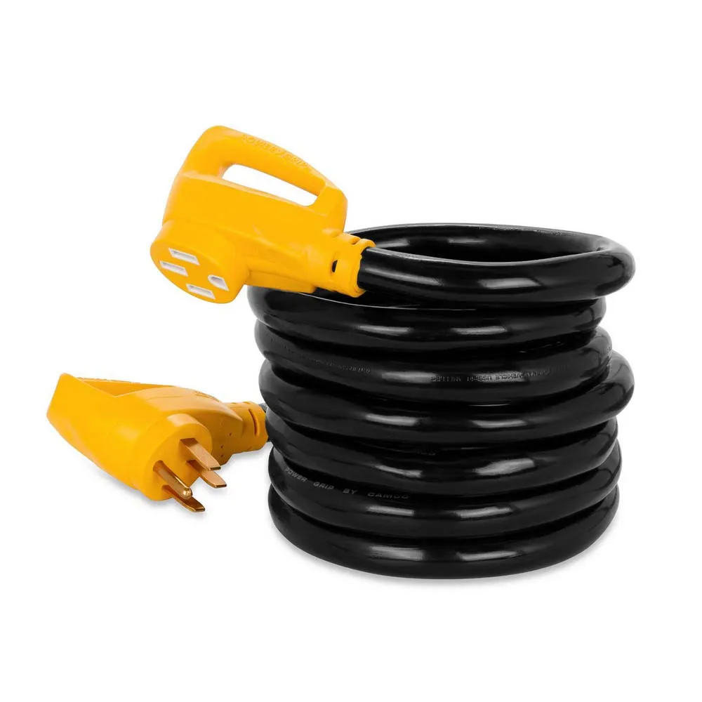 Купить Camco 17-55194 Удлинитель Power Grip 4.57 m  Black 50A 7ft.ru в интернет магазине Семь Футов