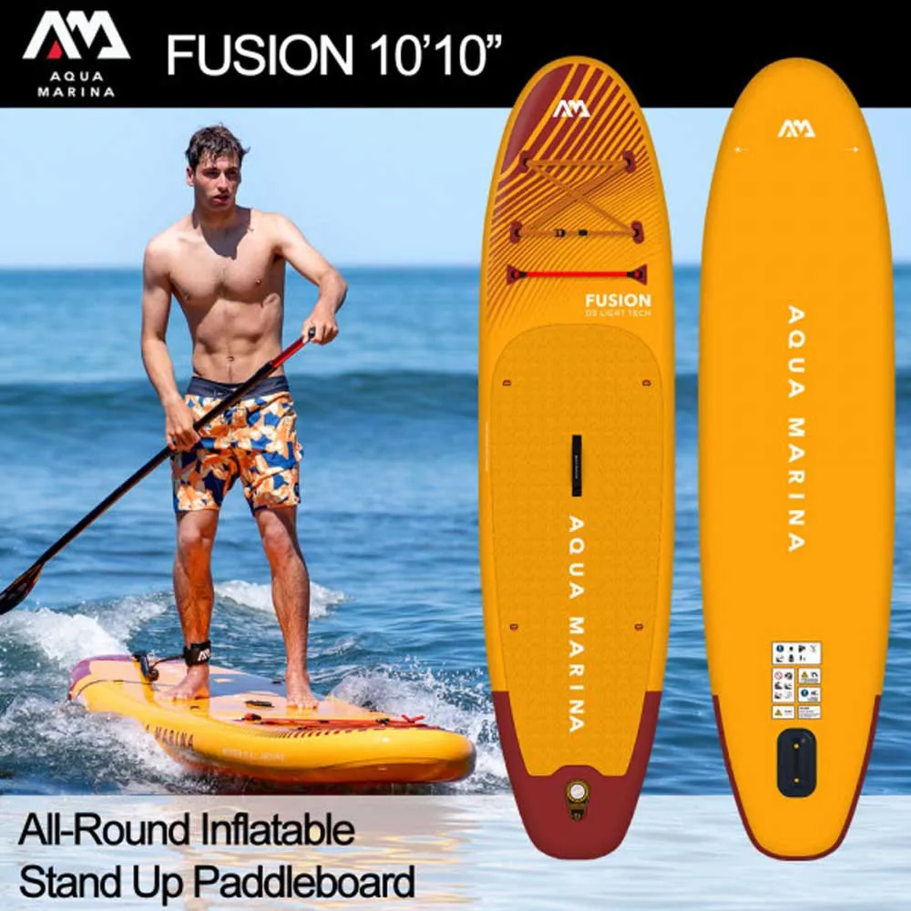 Купить Aqua marina bt-23fup Надувной комплект для падлбординга Fusion 10´10´´ Before Sunset 44x26x95 330 cm 7ft.ru в интернет магазине Семь Футов