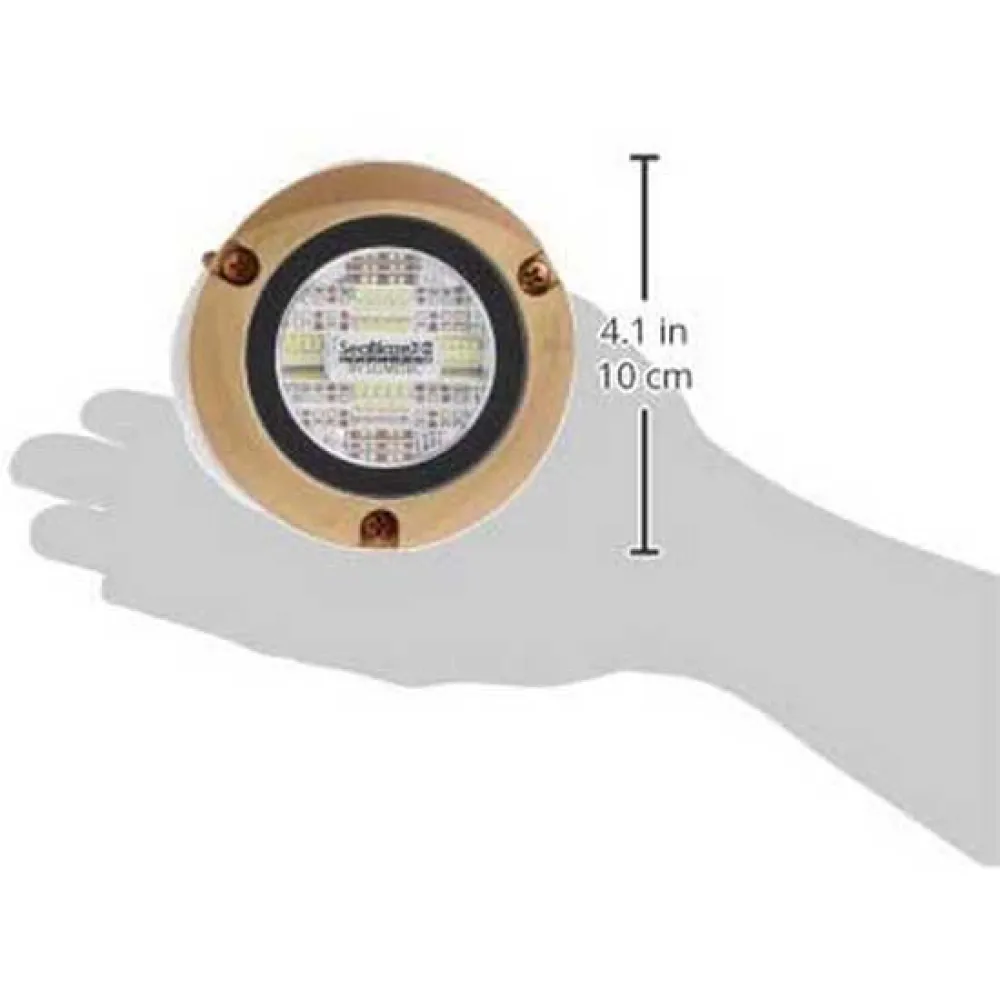 Купить Lumitec 451-101515 Светодиодный светильник Seablaze X2 RGBW Bronze 16x16x11 5000 Lumens 7ft.ru в интернет магазине Семь Футов