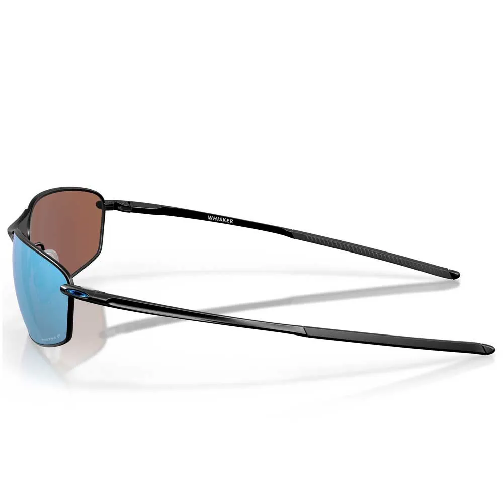 Купить Oakley OO4141-1160 Whisker Prizm Поляризованные Очки Satin Black Prizm Polarized Deep Water/CAT3 7ft.ru в интернет магазине Семь Футов