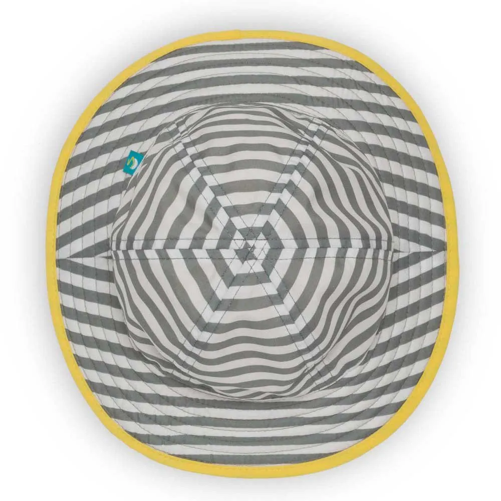 Купить Sunday afternoons 818865027069 Шляпа Sunskipper Quarry Stripe / Lemon 20x20x15 0-6 Months 7ft.ru в интернет магазине Семь Футов