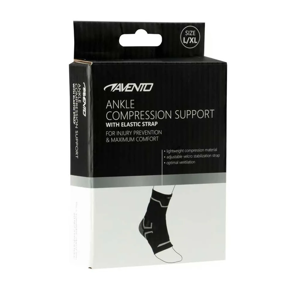 Купить Avento sr044sg-blk-l/xl Поддержка голеностопного сустава Compression Black / Silver Grey 20x15x5 L-XL 7ft.ru в интернет магазине Семь Футов