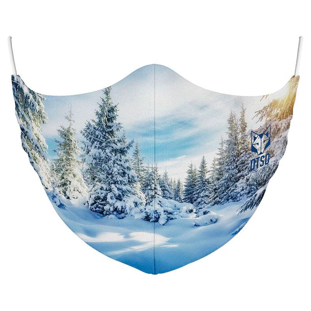 Купить Otso FM-WL20-ULXL Winter Landscape Маска для лица Многоцветный Blue L-XL 7ft.ru в интернет магазине Семь Футов