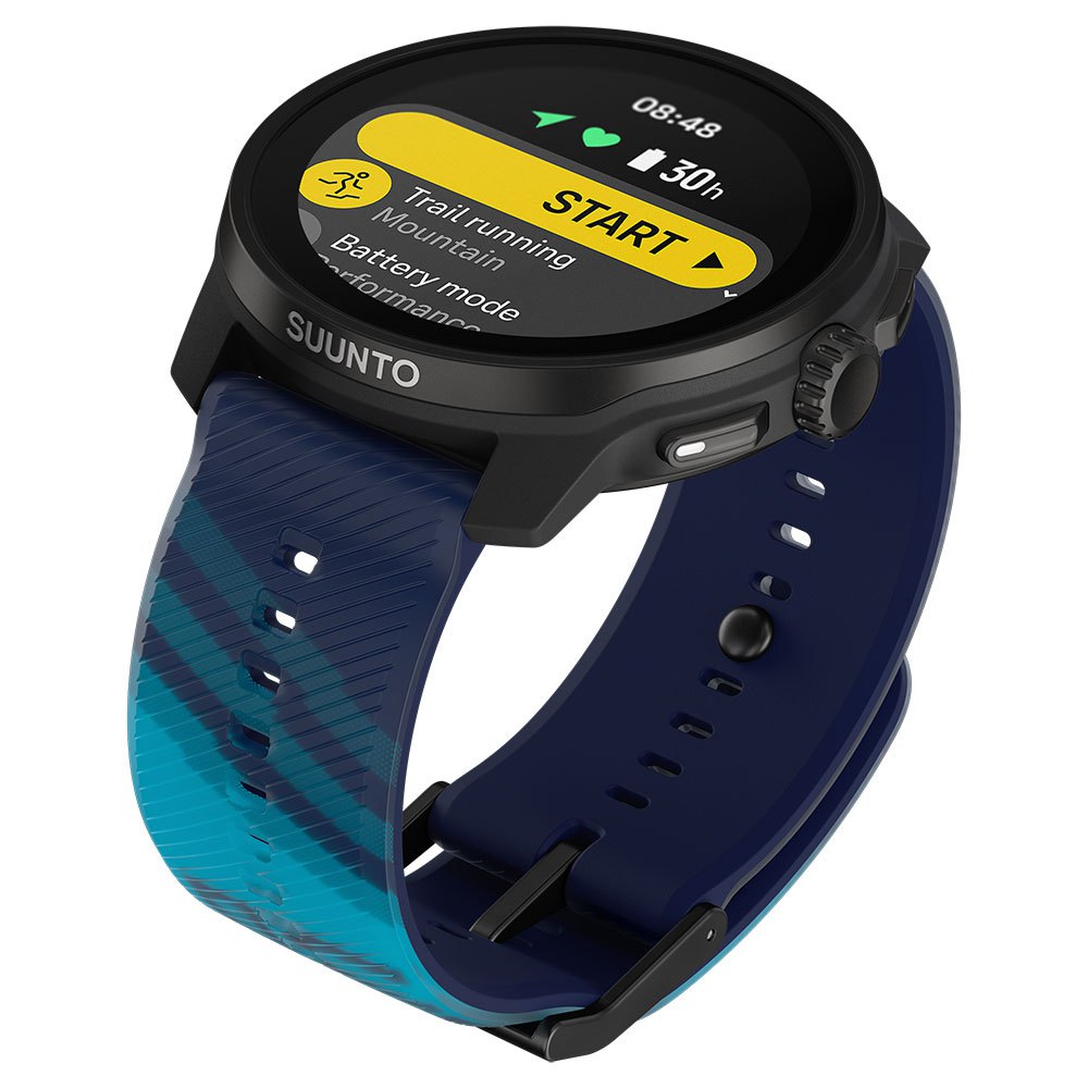 Купить Suunto SS051034000 Часы Race S UTMB World Series Голубой  All Black / Navy Blue 7ft.ru в интернет магазине Семь Футов