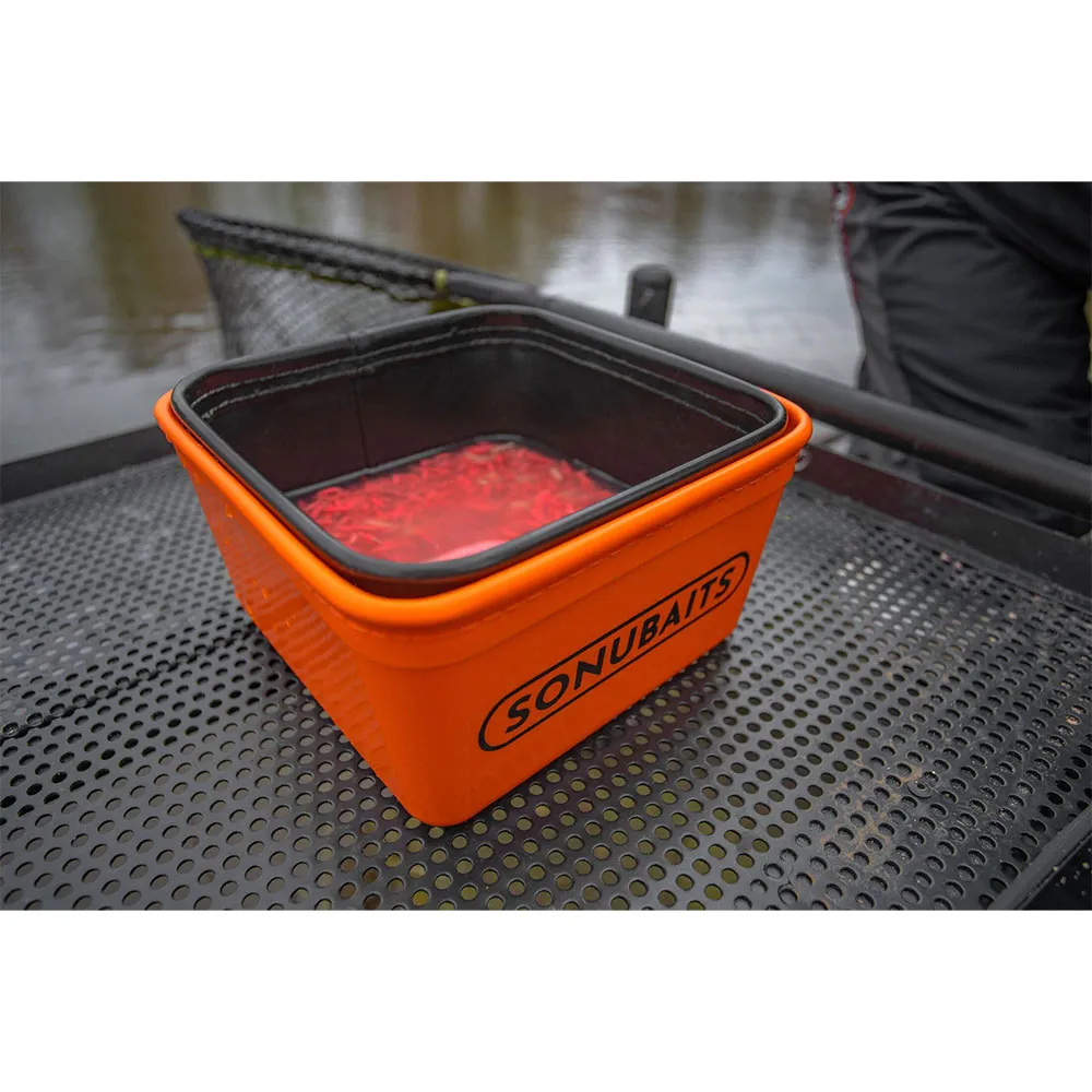 Купить Sonubaits s0950012 ящик для приманки EVA 5L Orange / Black 25x25x10 99 x 242 x 242 mm 7ft.ru в интернет магазине Семь Футов