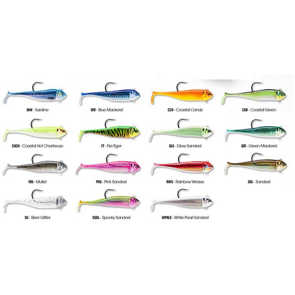 Купить Storm 19STBSCOM09PKS Biscay Coast Minnow Мягкая приманка 90 mm 15g Многоцветный PKS 7ft.ru в интернет магазине Семь Футов