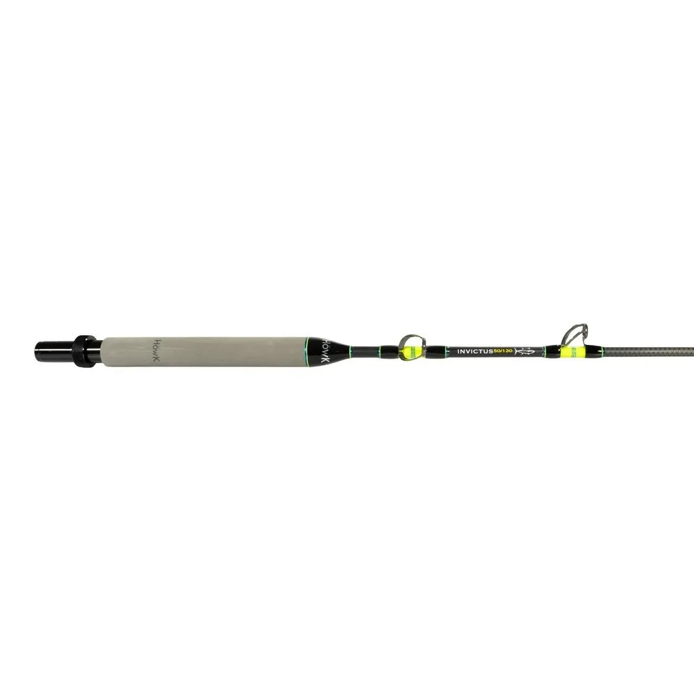 Купить Höwk HKI50130CH Удилище для троллинга Invictus Curved Серебристый Black / Yellow 1.75 m 7ft.ru в интернет магазине Семь Футов