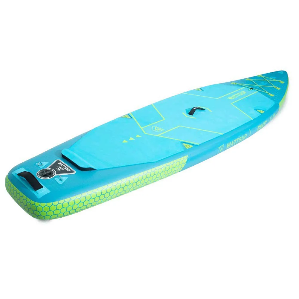 Купить Wattsup pb-wpik116k Надувной комплект для падлбординга Pike Combo 11´6´´ Blue / Lime 84x35x15 350 cm 7ft.ru в интернет магазине Семь Футов