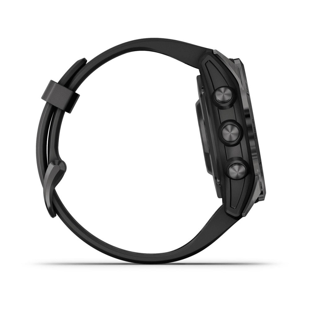 Купить Garmin 010-02776-11 Часы Fenix 7S Pro Sapphire Solar Серебристый Carbon Gray Titanium / Black Band 7ft.ru в интернет магазине Семь Футов