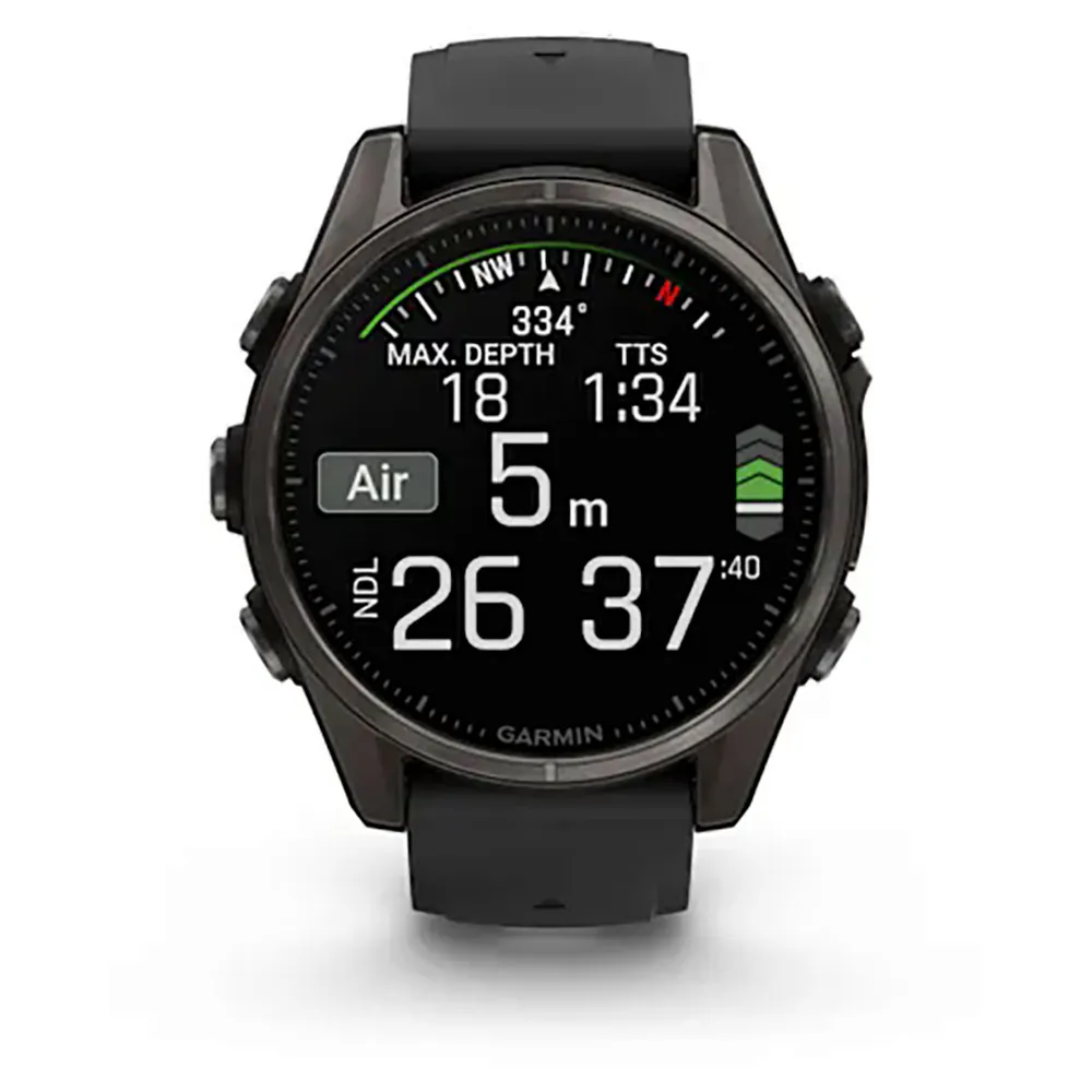 Купить Garmin 010-02903-21 Часы Fenix 8 43 mm Amoled Sapphire  Black / Carbon Gray DLC Titanium 7ft.ru в интернет магазине Семь Футов